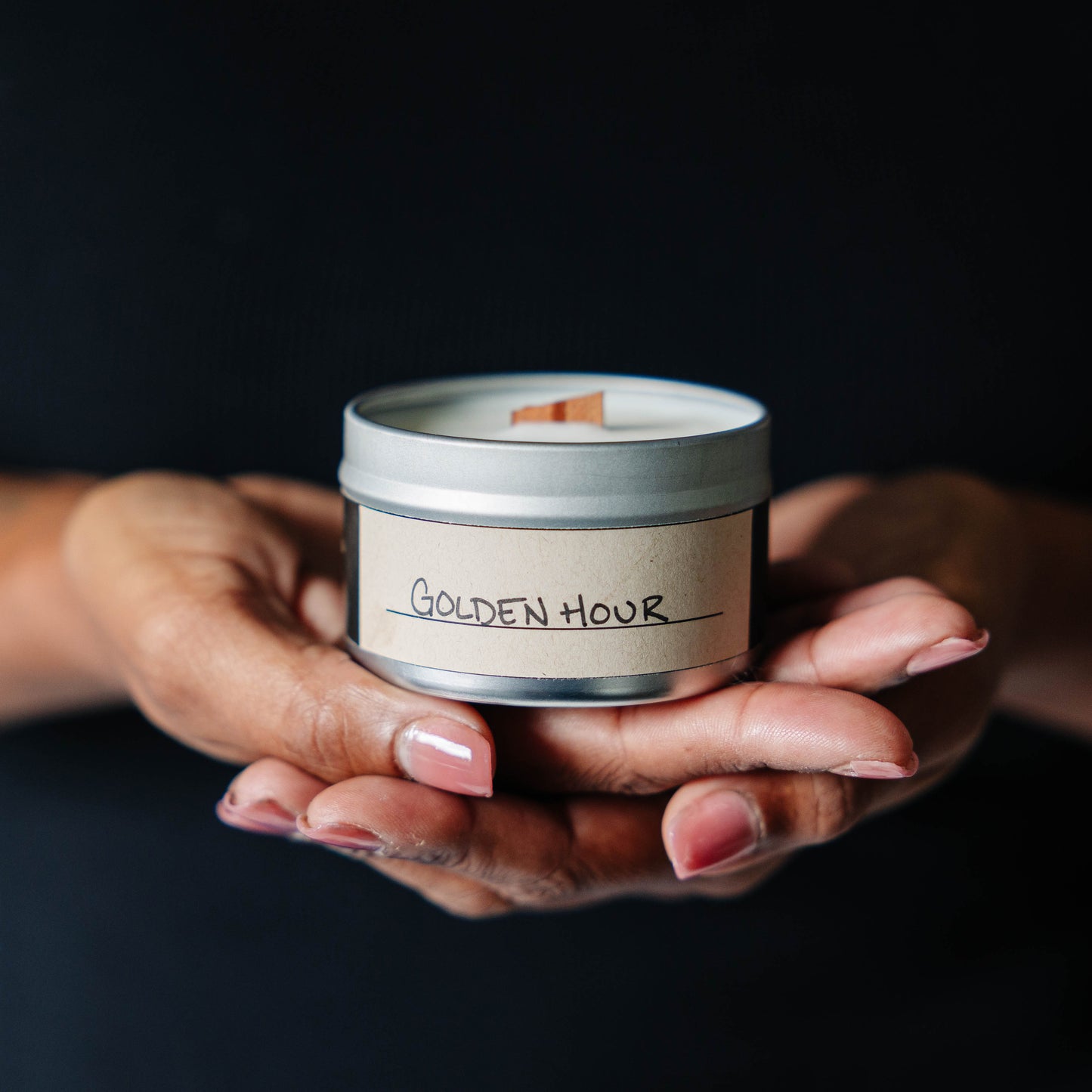 Golden Hour | Crackling Wood Wick Soy Candle